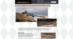 Desktop Screenshot of oregunsmithingllc.com